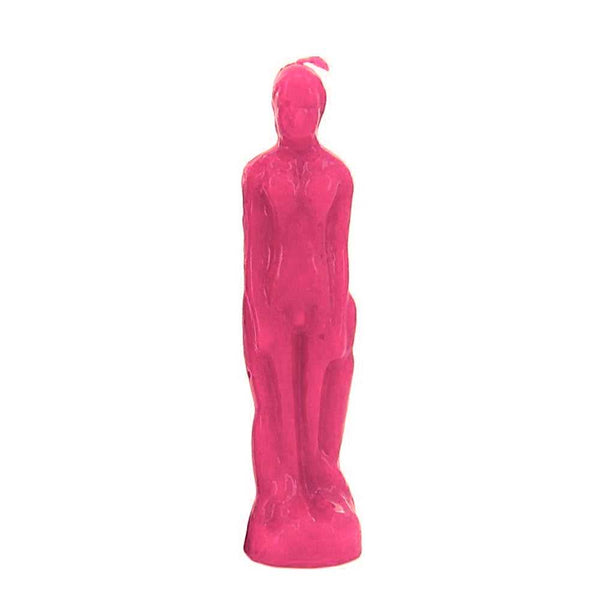 Candle Male Candle - Pink 7" MALEPNK 6 $ Shop All The Witches Sage LLC Stew's Incense