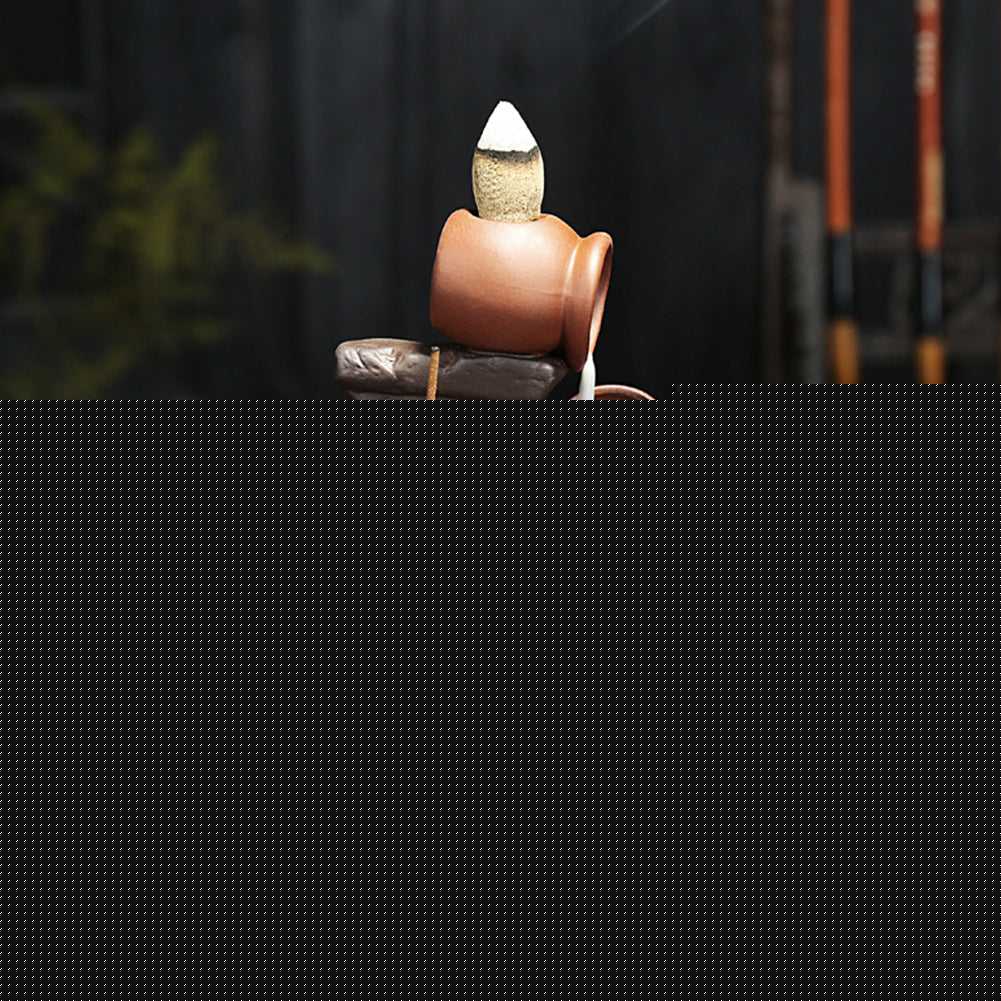 Incense Burner Pots Backflow Cone & Stick Burner BFL-38 14 $ The Witches Sage LLC Stew's Incense