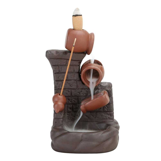 Incense Burner Pots Backflow Cone & Stick Burner BFL-38 14 $ The Witches Sage LLC Stew's Incense