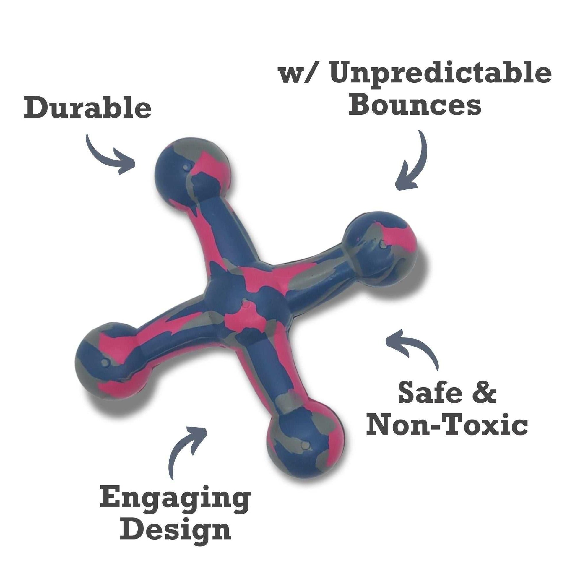 Chew Toys Natural Rubber Jack Dog Toy – Durable, Non-Toxic Chew Toy for Engaging Play and Enhanced Agility RUB104 14 $ Pet Lovers Store American Pet Supplies Stew's Incense
