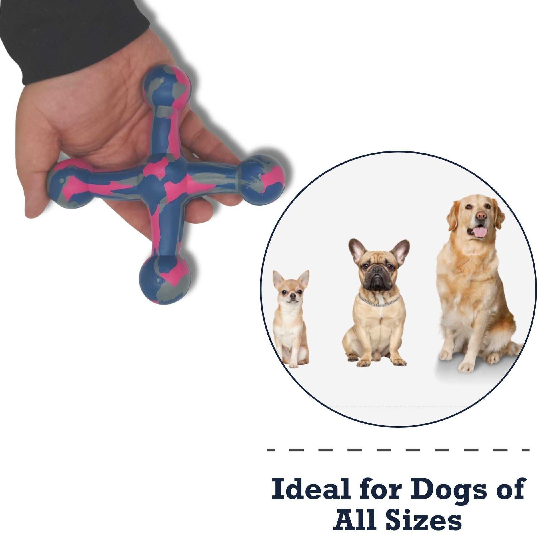 Chew Toys Natural Rubber Jack Dog Toy – Durable, Non-Toxic Chew Toy for Engaging Play and Enhanced Agility RUB104 14 $ Pet Lovers Store American Pet Supplies Stew's Incense