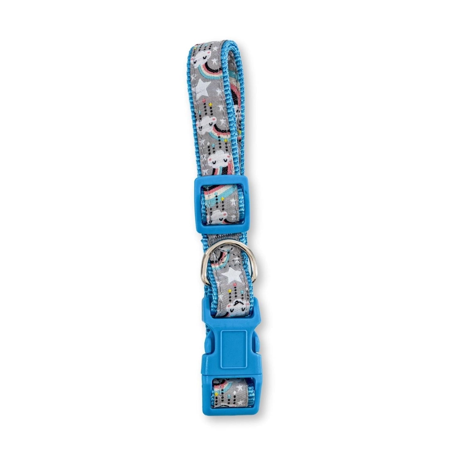 Collars Nylon Dog Collar with Embroidered Rainbow Design, Secure & Adjustable Fit, Comfortable Wear SMH-102 RAN 8 $ Pet Lovers Store American Pet Supplies Stew's Incense