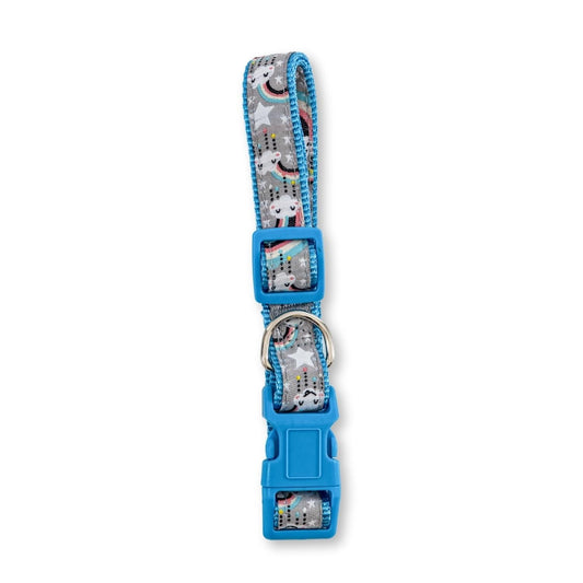 Collars Nylon Dog Collar with Embroidered Rainbow Design, Secure & Adjustable Fit, Comfortable Wear SMH-102 RAN 8 $ Pet Lovers Store American Pet Supplies Stew's Incense