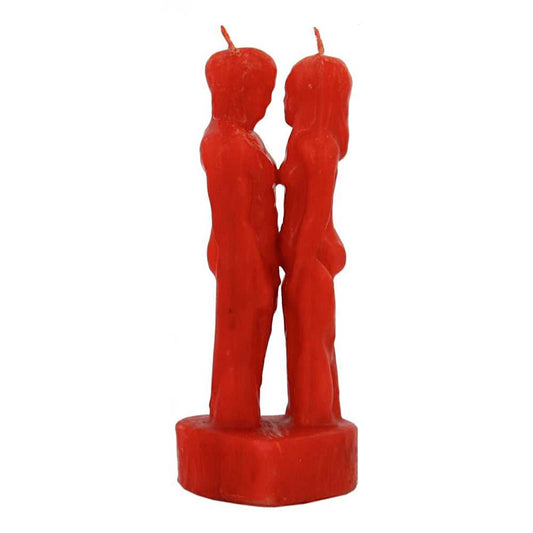 Candle Red Man & Woman Lovers Candle 7" 72860 9 $ The Witches Sage LLC Stew's Incense