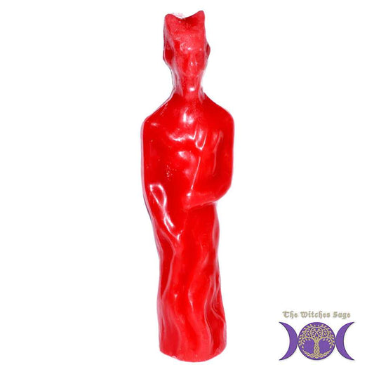 Candle Devil Candle - Red CDEVR 7 $ The Witches Sage LLC Stew's Incense