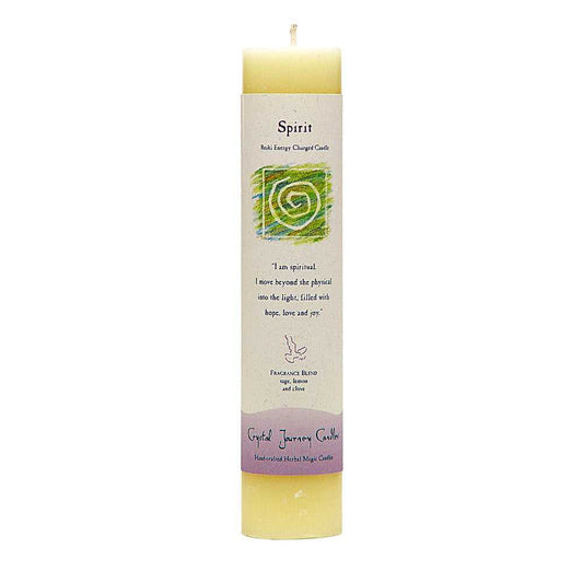 Candle Reiki Herbal Pillar Candle Spirit 84427 11 $ Shop All The Witches Sage LLC Stew's Incense