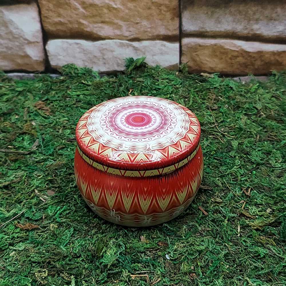 Candle Ritual Tin Candle w/Crystals 42253A 15 $ Shop All The Witches Sage LLC Stew's Incense