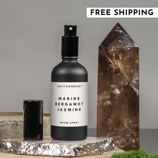 Environment - Room Spray (Hotel Aromatics) Marine | Bergamot | Jasmine Room Spray (Inspired by The Ritz Carlton Hotel®) EN-RS-RITZCARL 38 $ Lava Rock Diffusers Stone Candles Stew's Incense