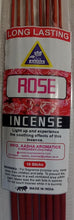 Load image into Gallery viewer, Aasha Rose Jumbo Incense Sticks-19 Inch-10 Sticks