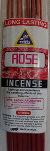 Aasha Rose Jumbo Incense Sticks-19 Inch-10 Sticks