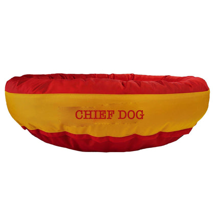 Dog Beds Dog Bed Round Bolster Armor Football sku-46136633327875 160 $ Pet Lovers Store American Dog Stew's Incense