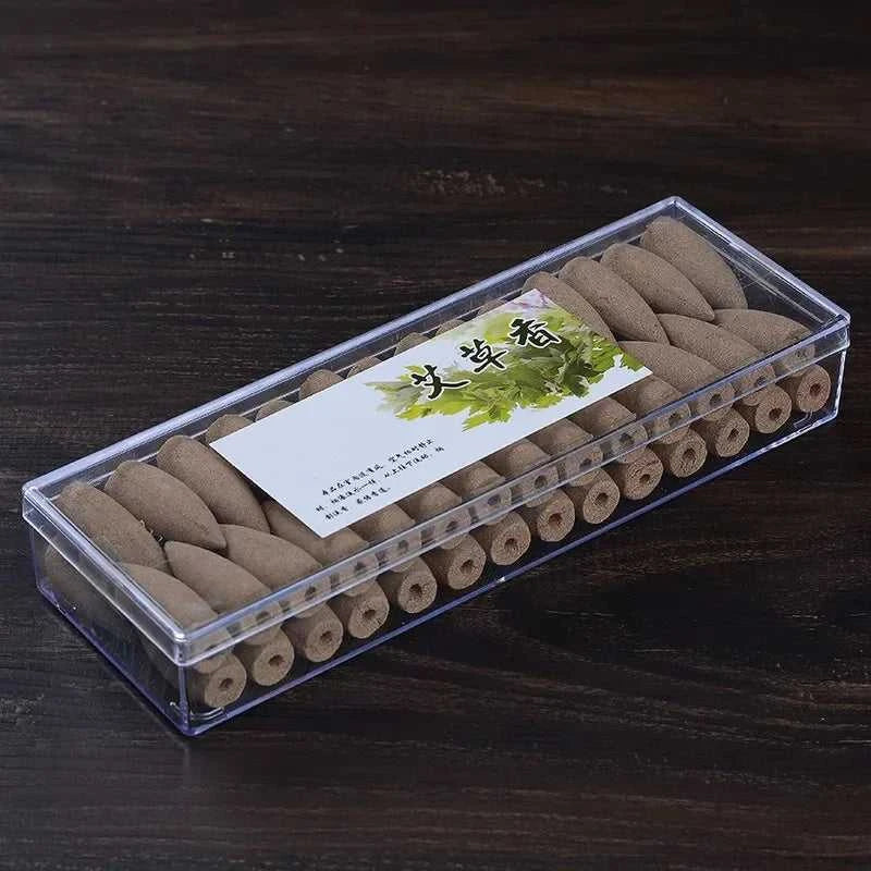  50 Capsules/box of Backflow Incense Cone Aloes Sandalwood DIY Home Office Backflow Smoke Appreciation Meditation Sedation 12000045679531636 17 $ NINA Commodity Store Stew's Incense