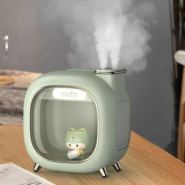  Moe Wa Humidifier Mini USB Double Spray Air Humidifier Home Bedroom Night Light Aroma Hydration Spray Air Humidifier Small Gift 12000036905173016 26 $ Shop1102922461 Store Stew's Incense