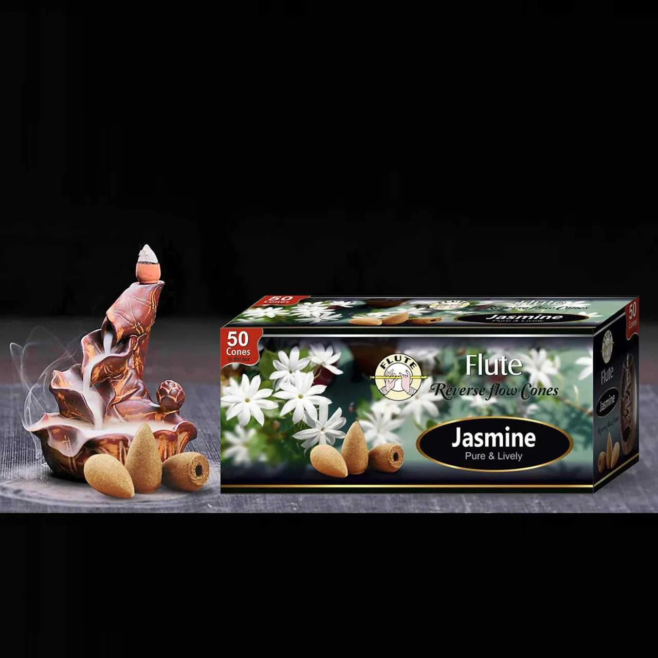  50pcs/bag Natural White Sage Indian Backflow Incense Cones 20 Minutes Sandalwood Cone Incense Lavender Jasmine Scents for Home 12000041448090542 24 $ Yue Xiang Yi Store Stew's Incense