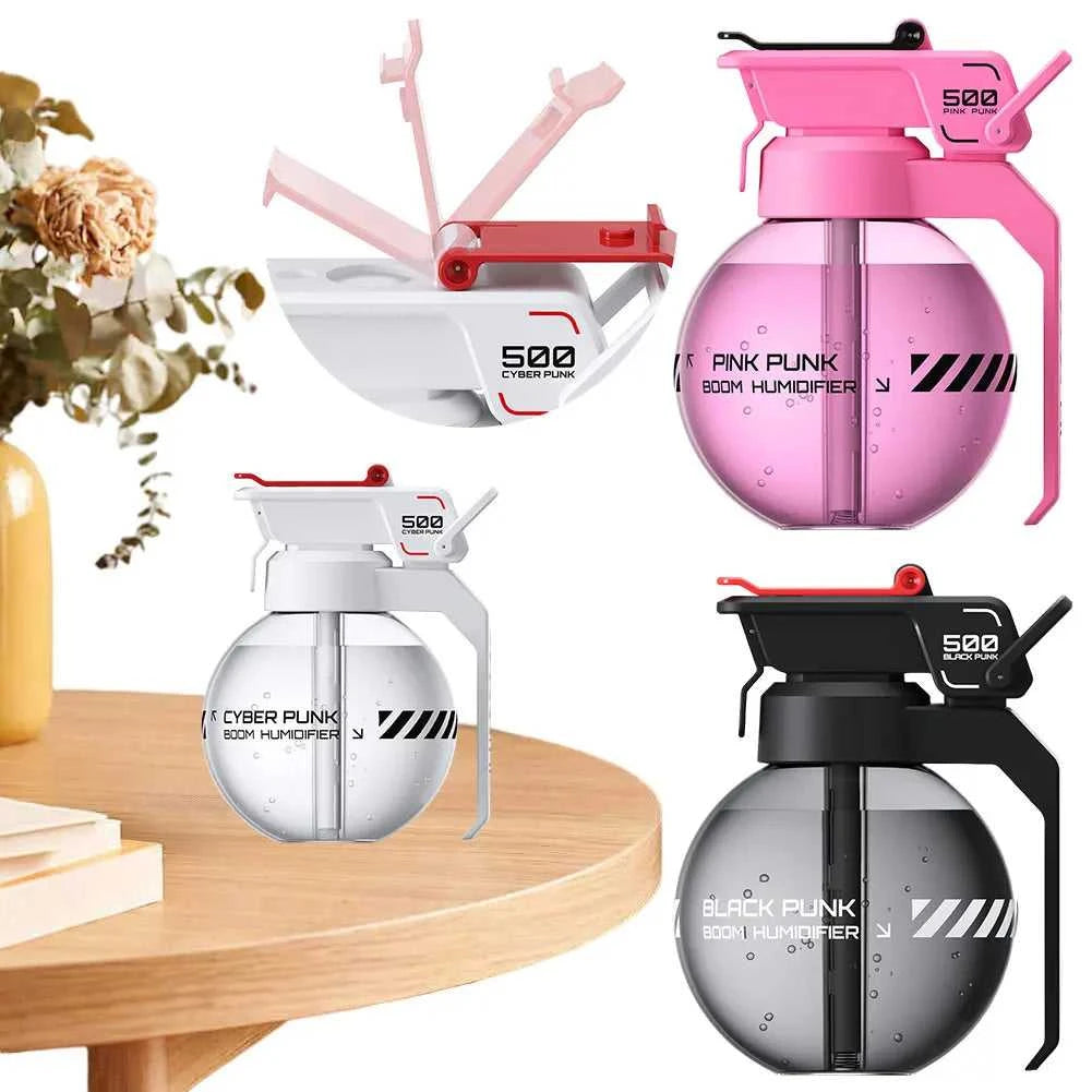  500ml Grenade Air Humidifier Essential Oils Humidifiers Home Aroma Humidifier Stress Relief Cyberpunk Decorative for Home Office 12000050290417451 54 $ My New Overseas Store Stew's Incense
