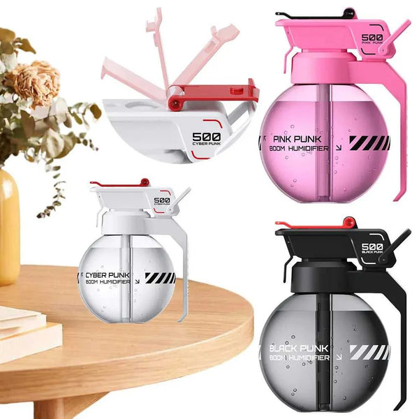  500ml Grenade Air Humidifier Essential Oils Humidifiers Home Aroma Humidifier Stress Relief Cyberpunk Decorative for Home Office 12000050290417451 54 $ My New Overseas Store Stew's Incense