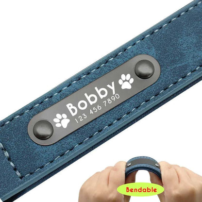 Collar and leash Leather Dog Collar Leash Custom Durable Leather Pet Collars and Leashes Walking Leads Strap Cusomized for Small Medium Large Dog 32914648747-brown collar-S 44 $ Pet Lovers Shop All Products Fashioned Furbabies Stew's Incense