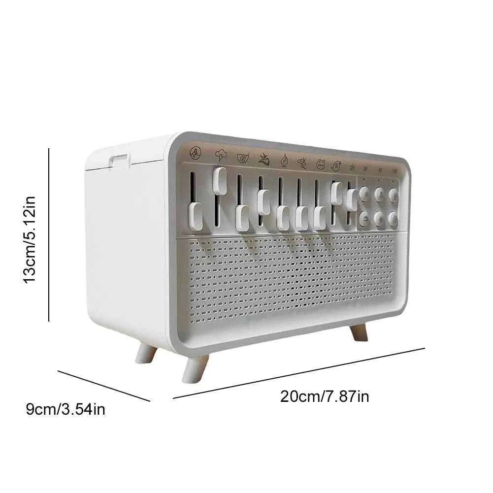  Desktop Flame Diffuser White Noise USB Humidifier Bluetooth Speaker White Noise Sleep Aid Night Light Humidifier Machine 12000052188766760 71 $ Top Overseas Direct-sale Store Stew's Incense