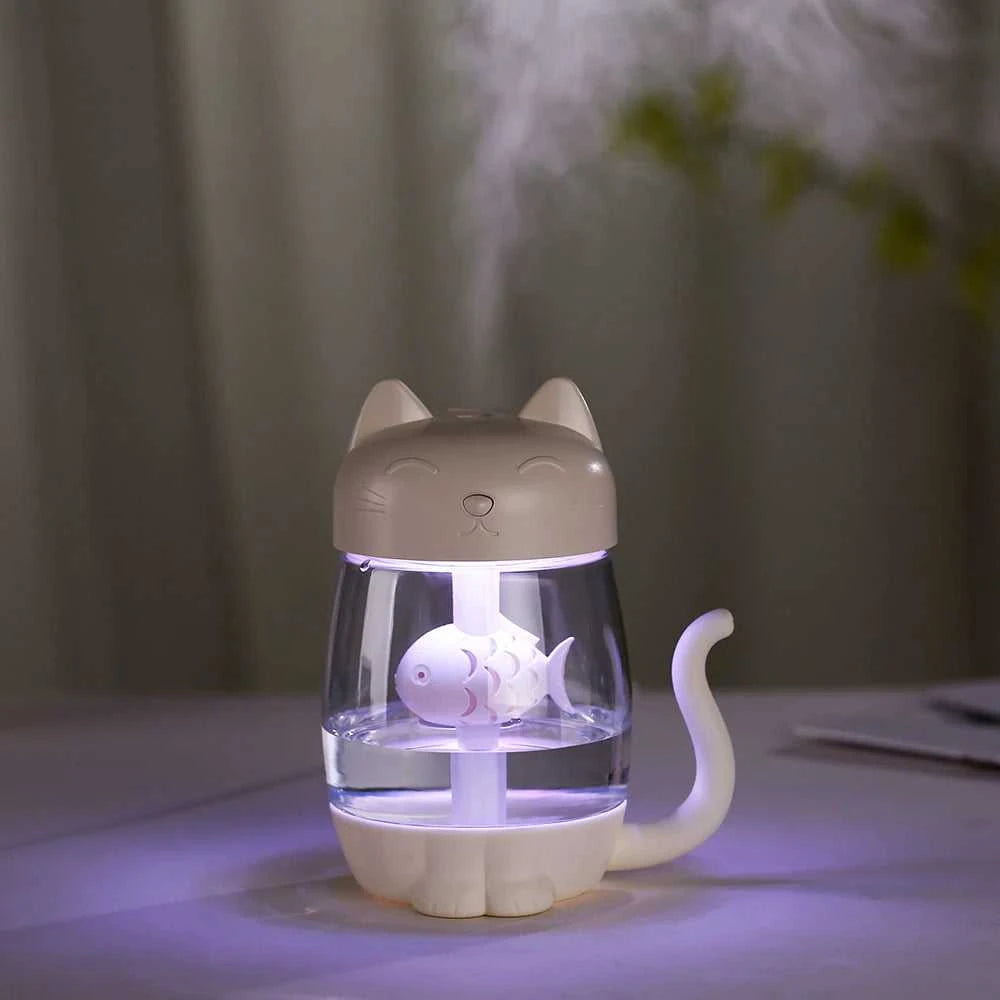  Toolikee 350ml 3in1 USB Himidifier Cat Mini Portable Ultrasonic Lovely Kitty Humidifier with Fan and Night Light Aroma Diffuser 12000037264239739 20 $ Turmera Official Store Stew's Incense