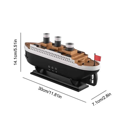  Design Titanic Ship Model Air Humidifier USB Home 250ml Essential Oil Jellyfish Smoke Ring Spray Aroma Diffuser Remote Control 12000044685611058 63 $ CREAROMA Authorized Store Stew's Incense