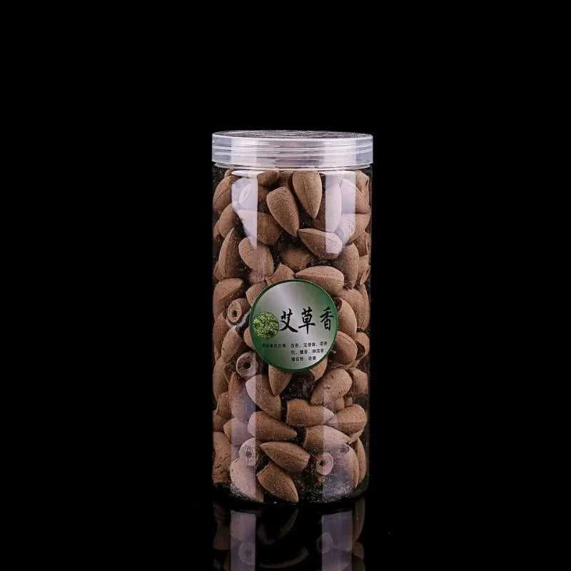  About 200pcs with Plastic Box Mixed Backflow Incense Cones Sandalwood Jasmine Rose Smoke Cone Reflux Tower Incense Bullet 12000037321363270 23 $ MiniDeal Store Stew's Incense