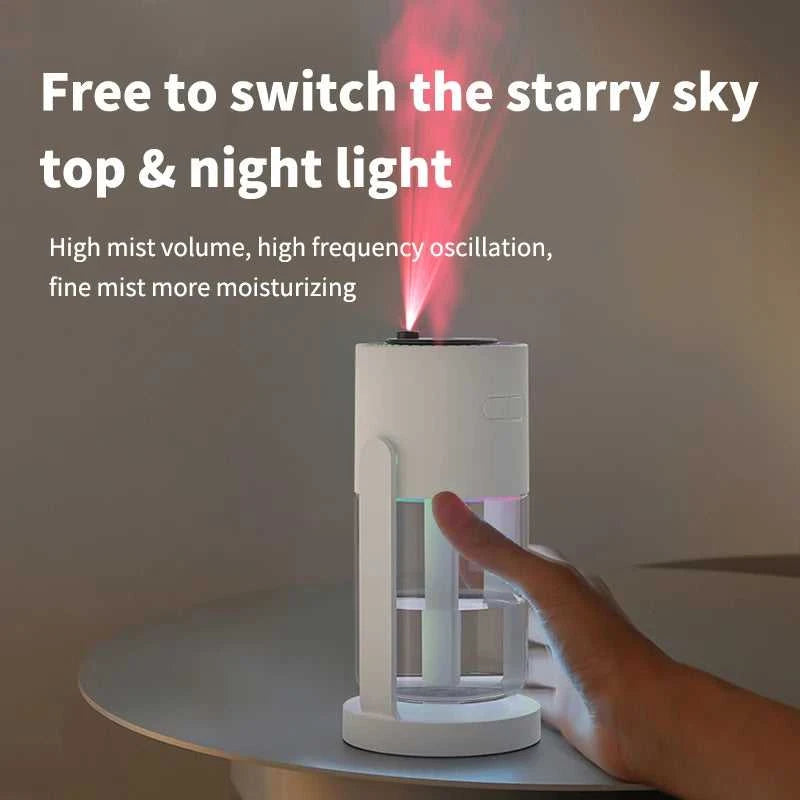  Creative Starry Sky Projection Humidifier Mini Rotating Car Air Humidifier with LED Light USB Electric Aroma Diffuser for Bedroo 12000049284814367 18 $ HYE Global Digital 01 Store Stew's Incense