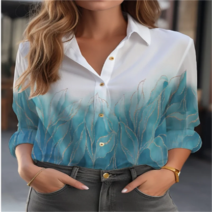 2025 new women's shirts many cats 3D digital printing four-sided stretch fabric fashion trend women's tops shirts