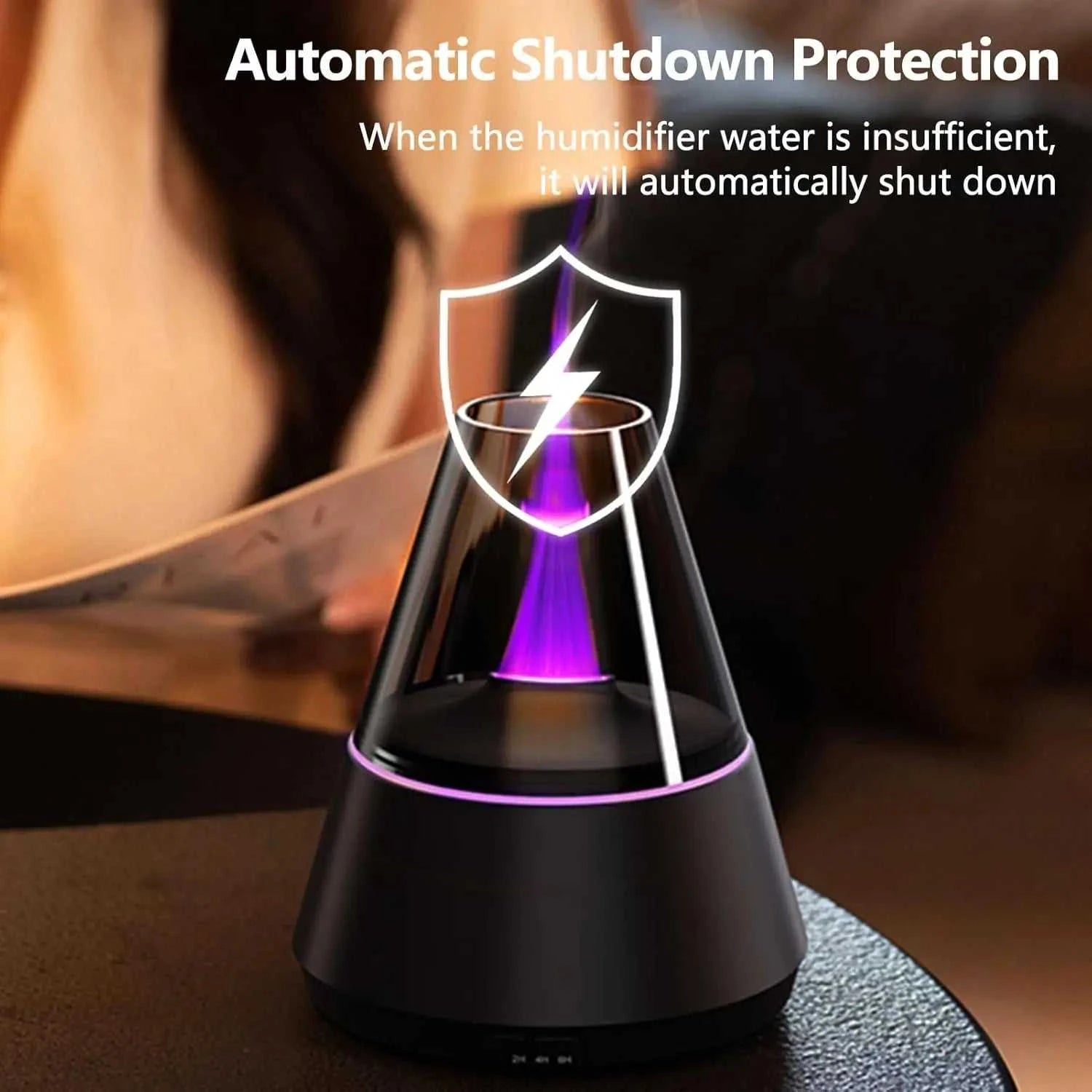  Flame Essential Oil Diffuser Upgrade 7 Colour Lights Aromatherapy Diffuser Diffuser Air Humidifier Aroma Diffusers for Bedroom 12000053082702083 71 $ CREAROMA Choice Store Stew's Incense