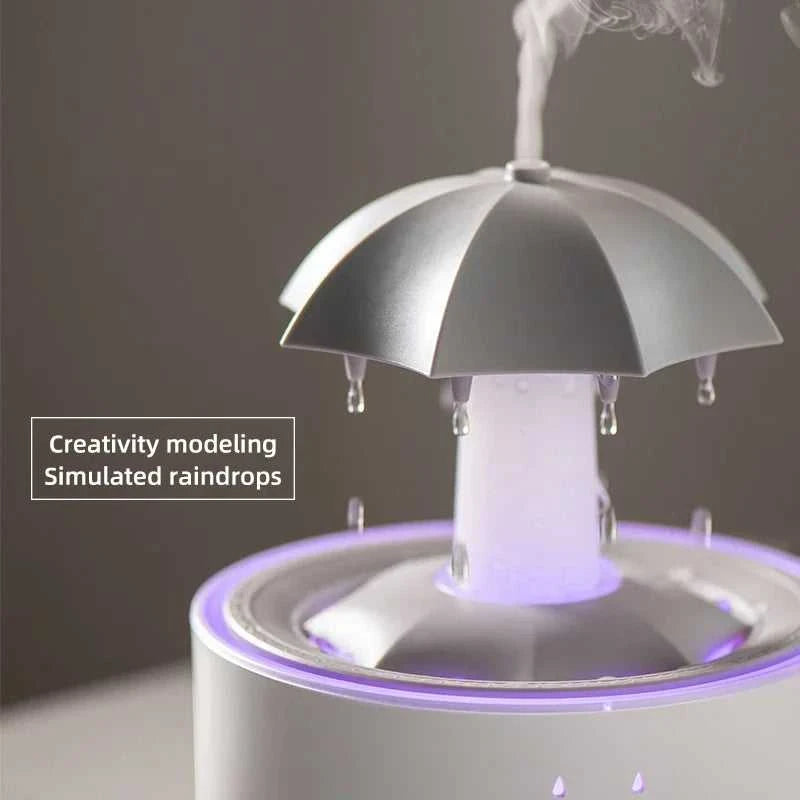  Creative Umbrella Water Drop Air Humidifier with Colorful Light Raindrop Aroma Essential Oil Diffuser Aromatherapy Humidifier 12000042134363436 78 $ 3Life Store Stew's Incense