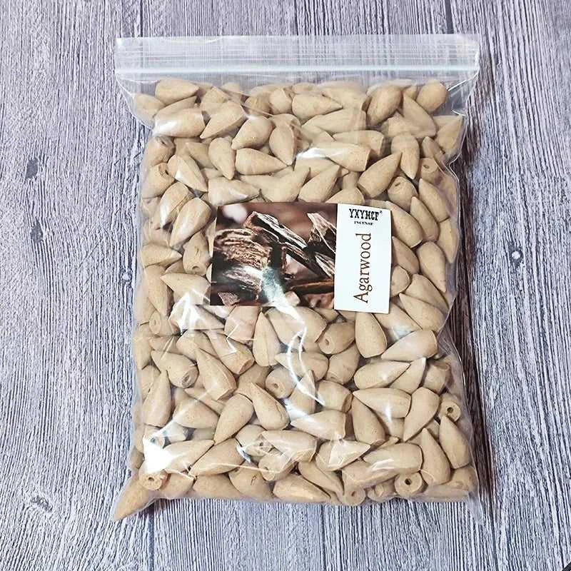  100g about 60pcs Natural Smoke Backflow Incense Cones Sandalwood Lavender for Reflux Incense Burner Home Fragrant Aromatherapy 12000040910393858 8 $ Shop All Stone's Store Stew's Incense