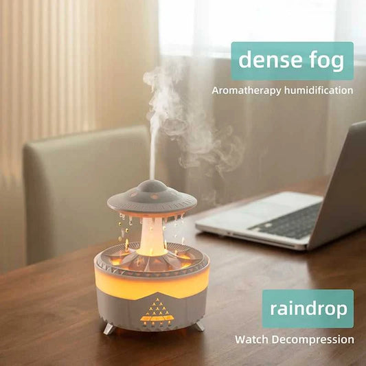  350ml Aroma Air Humidifier Mini Usb Remote Control Raindrop Colorful Light Aromatherapy Room Rain Cloud Aroma Oil Diffuser 12000037278671947 31 $ Shop All Sky Home Appliance Store Stew's Incense