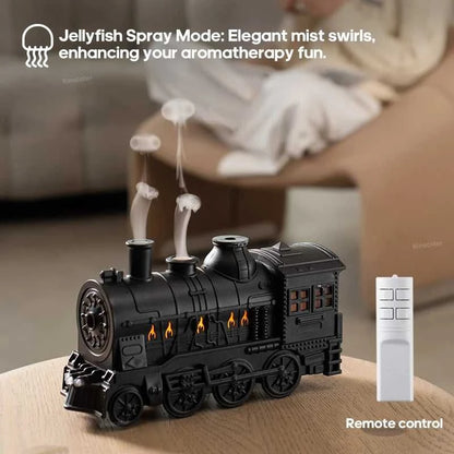  Creative Vintage Train Locomotive Air Humidifier Aroma Diffuser Sprayer with Jellyfish Smoke Ring for Essential Oil Aromatherapy 12000050724447542 52 $ KINSCOTER Store Stew's Incense
