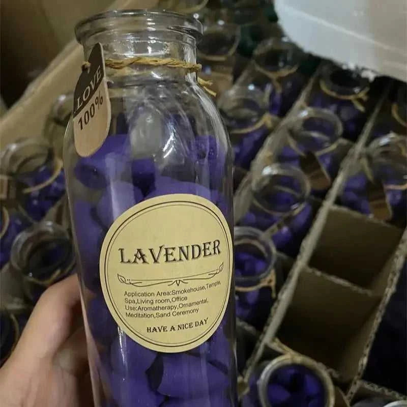  58Pcs Cones in Glass Bottle Package Flavor Can Choose Natural Smoke Backflow Incense Cones Hollow Cone Incense Sandalwood 12000050950230229 16 $ MiniDeal Store Stew's Incense