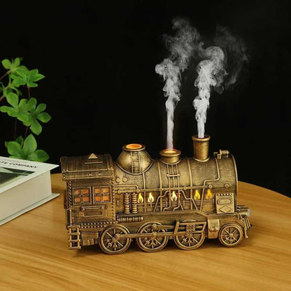  Creative Vintage Train Locomotive Air Humidifier Aroma Diffuser Sprayer with Jellyfish Smoke Ring for Essential Oil Aromatherapy 12000050724447542 52 $ KINSCOTER Store Stew's Incense