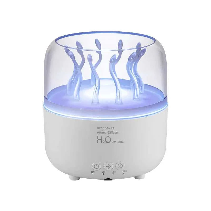  New rotating jellyfish aroma diffuser home desktop fresh air humidifier colorful ambient light diffuser 12000050895602822 74 $ TopWave Store Stew's Incense