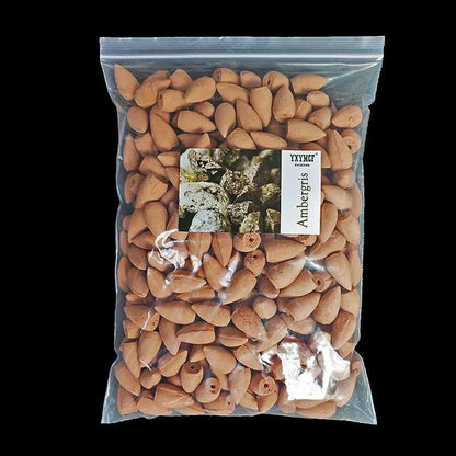  100g about 60pcs Natural Smoke Backflow Incense Cones Sandalwood Lavender for Reflux Incense Burner Home Fragrant Aromatherapy 12000040910393858 8 $ Shop All Stone's Store Stew's Incense