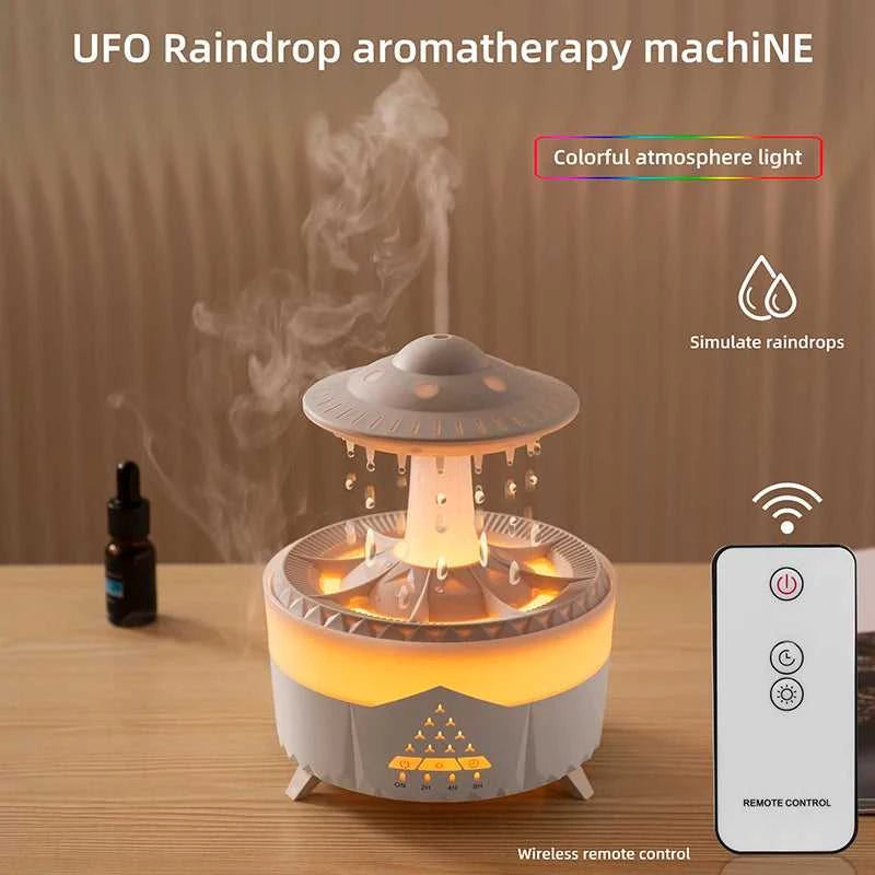  350ml Aroma Air Humidifier Mini Usb Remote Control Raindrop Colorful Light Aromatherapy Room Rain Cloud Aroma Oil Diffuser 12000037278671947 31 $ Shop All Sky Home Appliance Store Stew's Incense