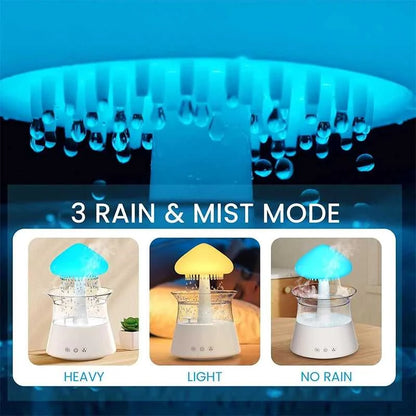  Rain Cloud Electric Air Humidifier 300ml Aroma Diffuser Zen Rain Water Drops Colorful Night Light Humidifier for Home Gift 12000042235661384 84 $ Kinscoter US Store Stew's Incense