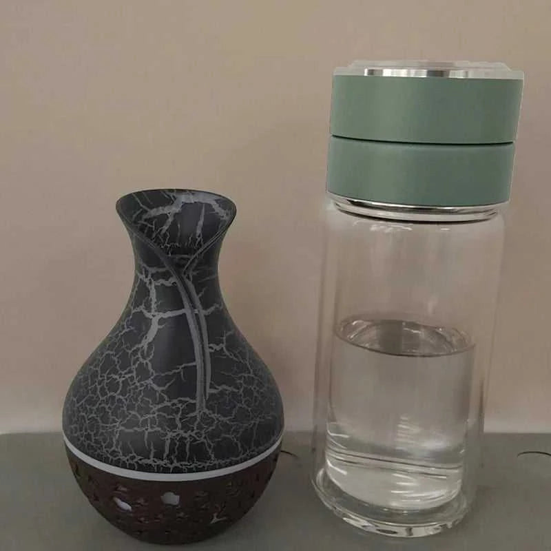  Mini USB Humidifier Wood Grain Aroma Diffuser 7 LED Color Humidifier 150ml Capacity Ultrasonic Air Humidifier Cool Mist for Home 12000044031710814 13 $ Shop1102664246 Store Stew's Incense