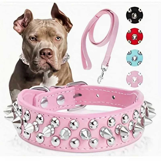 Spiked Harness Dog Collar Leather Stylish and Durable Leash Medium Harness Dogs Backpack Collars Harnesses Wears Necklaces 14:193#Black;5:4182#XL 40 $ Pet Lovers Shop All Products Fashioned Furbabies Stew's Incense