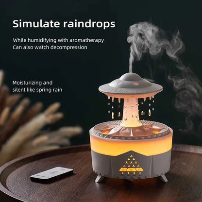  350ml Aroma Air Humidifier Mini Usb Remote Control Raindrop Colorful Light Aromatherapy Room Rain Cloud Aroma Oil Diffuser 12000037278671947 31 $ Shop All Sky Home Appliance Store Stew's Incense