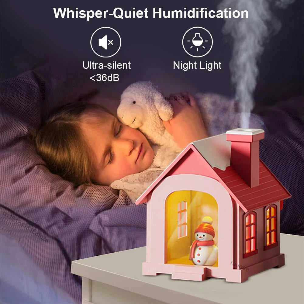  Air Humidifier 500ml Small Home Humidifier Mist Maker Large Capacity Desktop USB Humidifier with LED Light for Bedroom Office 12000050434662453 32 $ Cooskr Global Store Stew's Incense