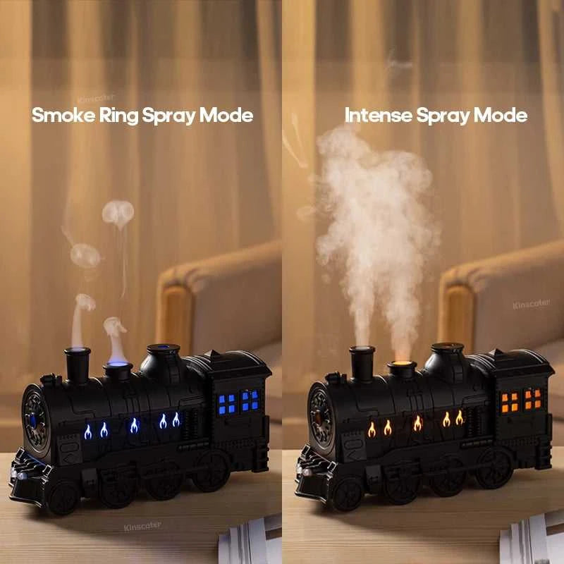  Creative Vintage Train Locomotive Air Humidifier Aroma Diffuser Sprayer with Jellyfish Smoke Ring for Essential Oil Aromatherapy 12000050724447542 52 $ KINSCOTER Store Stew's Incense