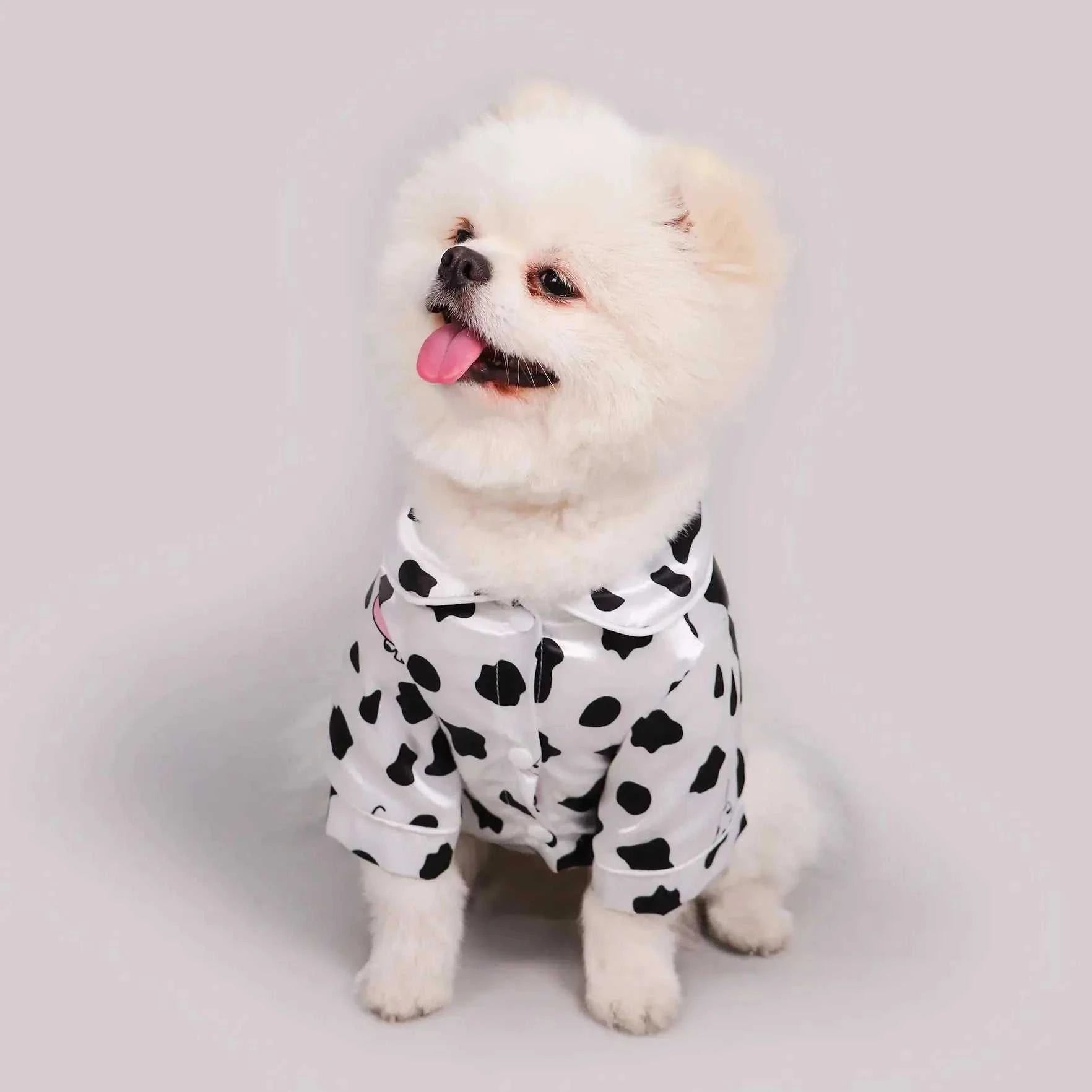 Pajamas Pet Pajama Set - Cute Animal Print Loungewear 1005009222710403-Cow Pattern-XXL 28 $ Pet Lovers Shop All Products Fashioned Furbabies Stew's Incense