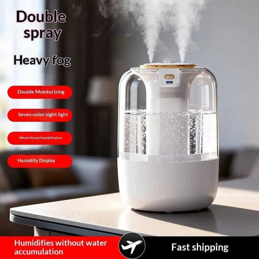  Ultra Quiet Humidifier Large Capacity Top Fill Design with UV Light Filter Adjustable for All Night Color Changing Humidifier 12000052682081622 45 $ LSH Home Boutique Store Stew's Incense