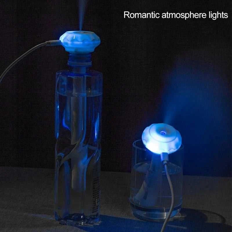  Mini Ultrasonic Air Humidifier LED Lamp USB Essential Oil Diffuser Car Purifier Aroma Anion Mist Maker With Romantic Light 12000034614055518 8 $ Sheng Hui Yang Store Stew's Incense