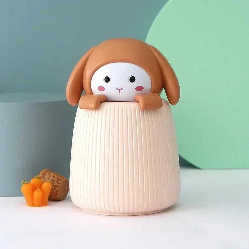  Cartoon Cute Rabbit Desktop Humidifier Two-gear Adjustment Car Bedroom Office Portable Charging Spray Hydration Instrument 12000042237937710 16 $ CarLife Accessories Store Stew's Incense