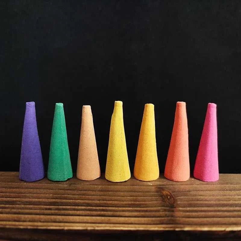  50pcs Natural Oversize backflow Incense Cone 25 minutes mixed scents Reflux Tower Incense Sandalwood Aromatherapy 12000043740546559 8 $ Shop1104310414 Store Stew's Incense