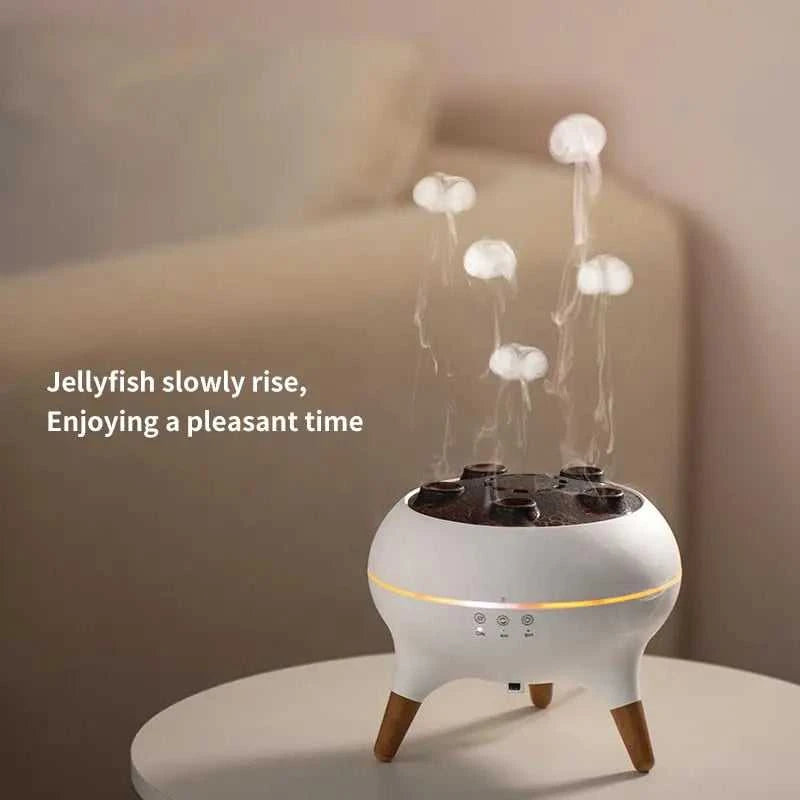  Dynamic Jellyfish Air Humidifier 250ml Essential Oil Diffuser Remote Control Bedroom Humidifier With 7 Colorful Night Lights 12000042779573265 129 $ Sky Home Appliance Store Stew's Incense