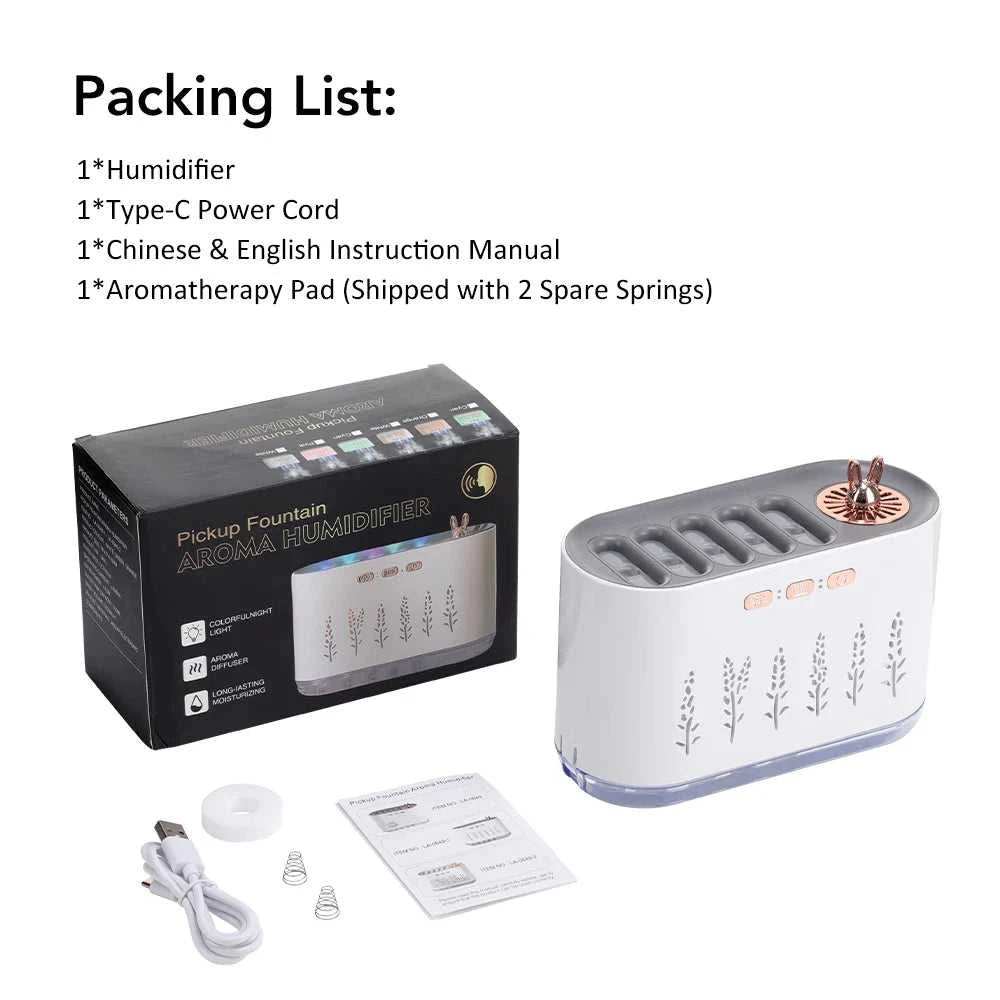  700ml Air Humidifier USB Essential Oil Diffuser 7 LED Lights Aromatherapy Mist Maker Humidifier for Car Home Bedroom with Timer 12000050071596939 34 $ Hailicare Choice Store Stew's Incense